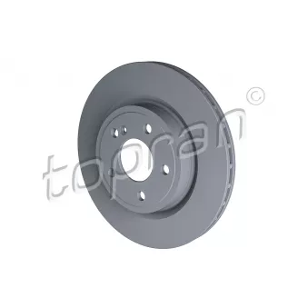 Jeu de 2 disques de frein arrière TOPRAN 409 553