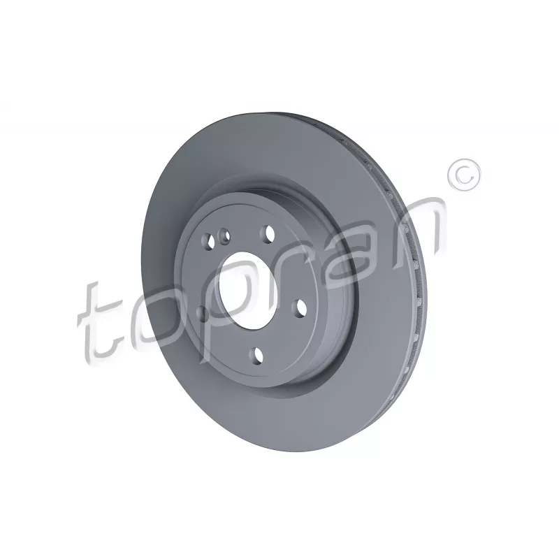 Jeu de 2 disques de frein arrière TOPRAN 409 553