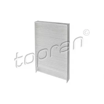 Filtre, air de l'habitacle TOPRAN 409 979