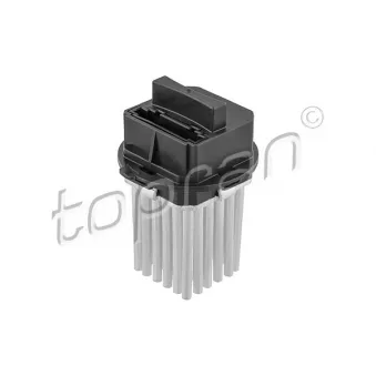 Régulateur du pulseur d'air habitacle, chauffage/ventilation TOPRAN 410 013