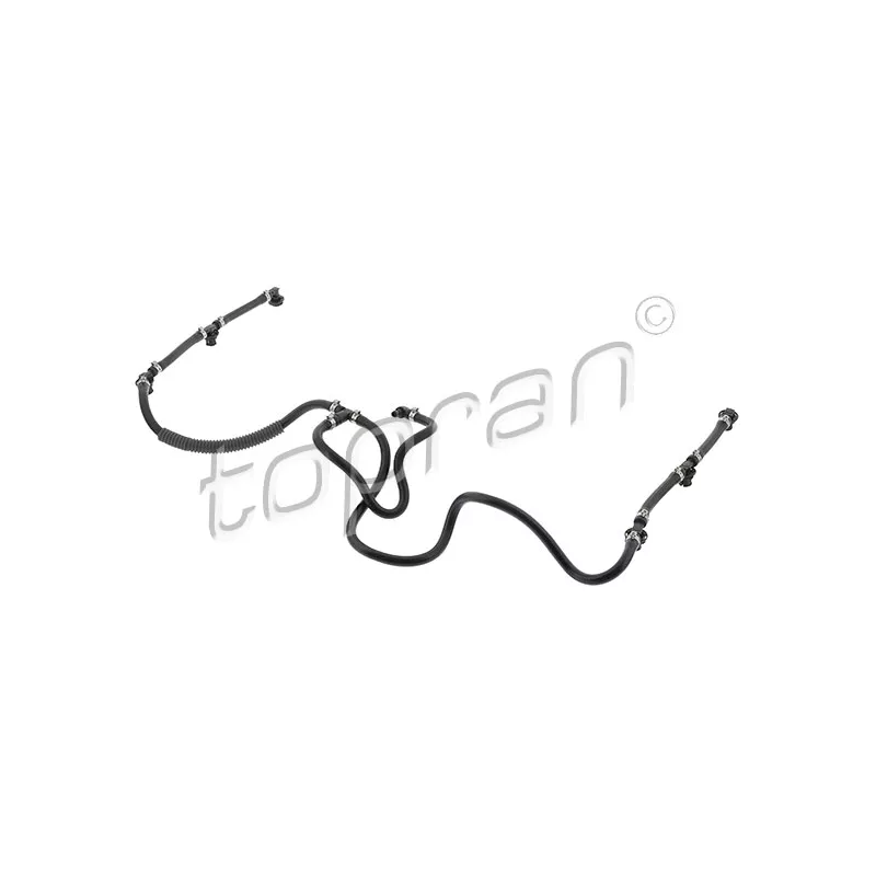 Tuyau, carburant de fuite TOPRAN 410 256