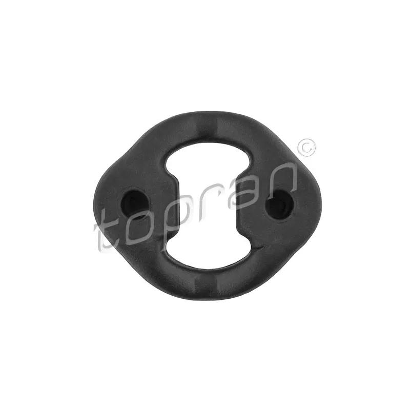Support, silencieux TOPRAN 500 180