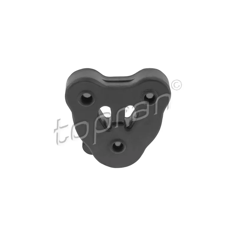 Support, silencieux TOPRAN 500 191