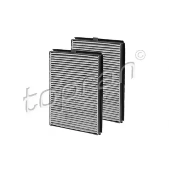 Filtre, air de l'habitacle TOPRAN 500 218