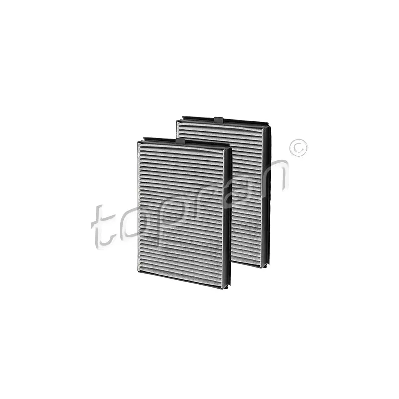 Filtre, air de l'habitacle TOPRAN 500 218