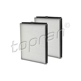 Filtre, air de l'habitacle TOPRAN 500 222