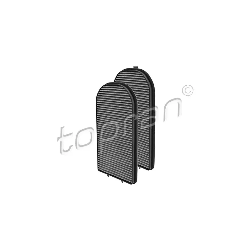 Filtre, air de l'habitacle TOPRAN 500 223