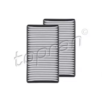 Filtre, air de l'habitacle TOPRAN 500 670