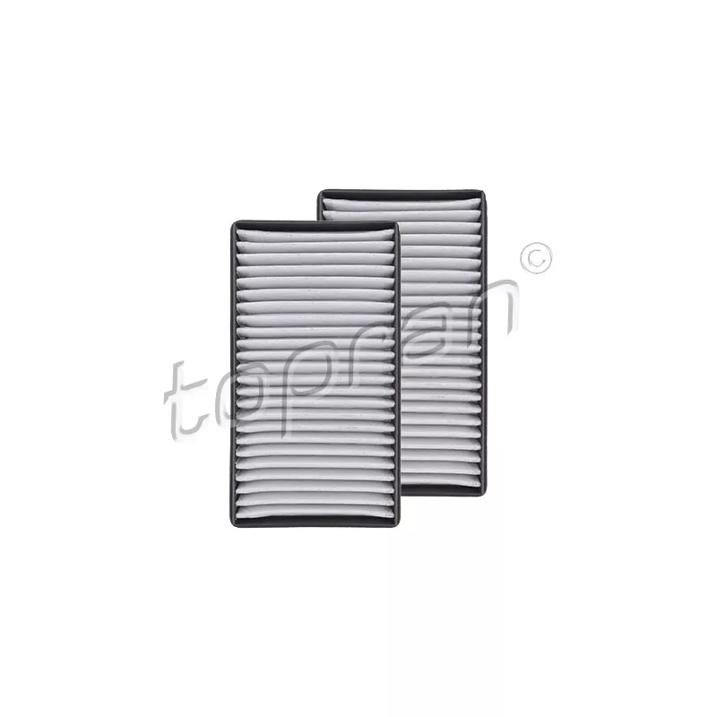 Filtre, air de l'habitacle TOPRAN 500 670