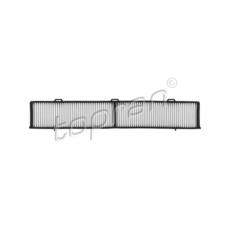 Filtre, air de l'habitacle TOPRAN 500 672