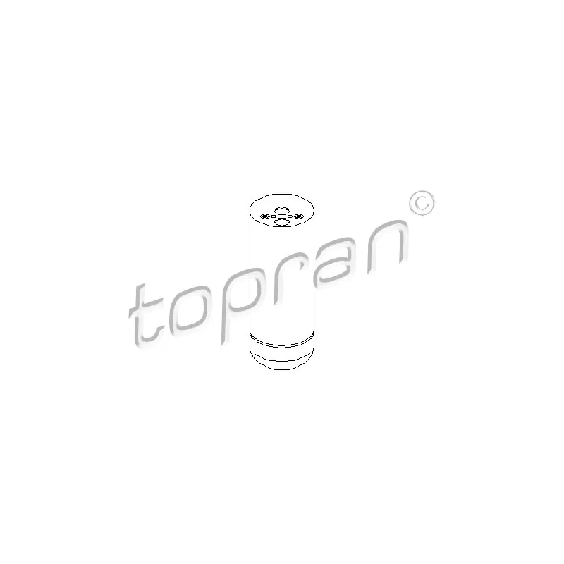 Filtre déshydratant, climatisation TOPRAN 500 700