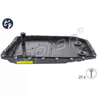 Carter d'huile, boîte automatique TOPRAN 500 991