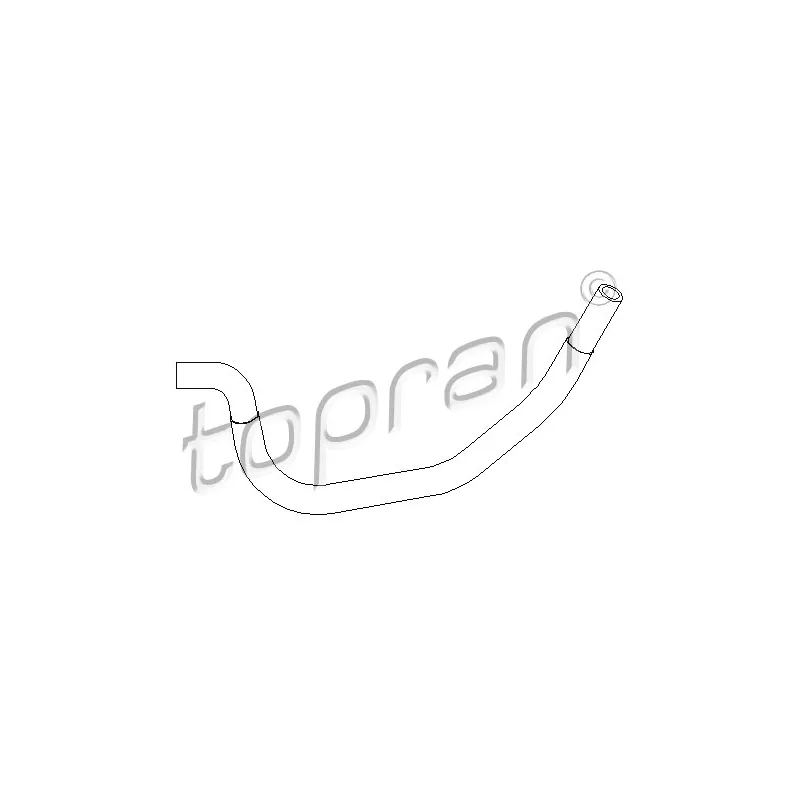 Tuyau hydraulique, direction TOPRAN 501 558