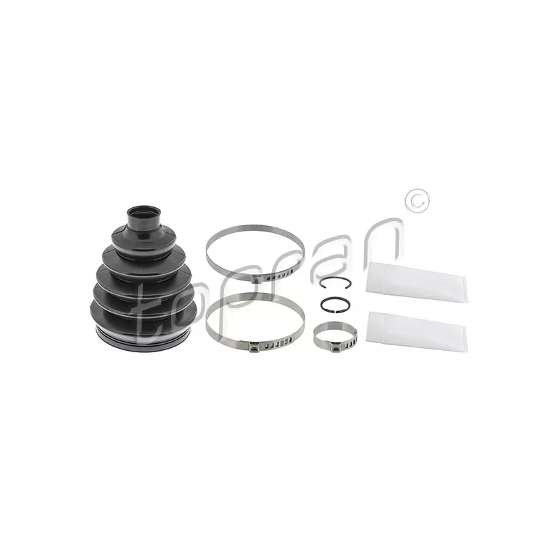 Jeu de joints-soufflets, arbre de commande TOPRAN 501 596
