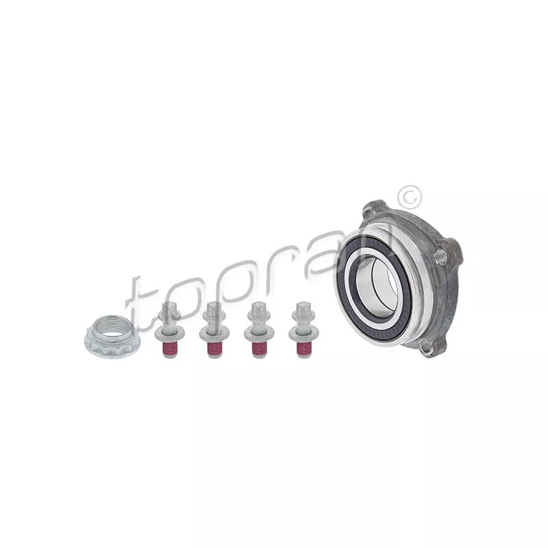Roulement de roue arrière TOPRAN 501 610