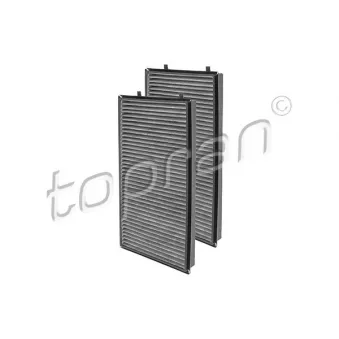 Filtre, air de l'habitacle TOPRAN 501 646
