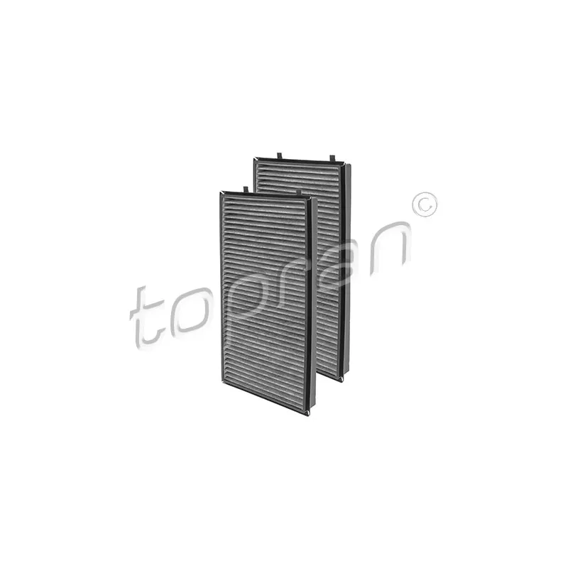 Filtre, air de l'habitacle TOPRAN 501 646