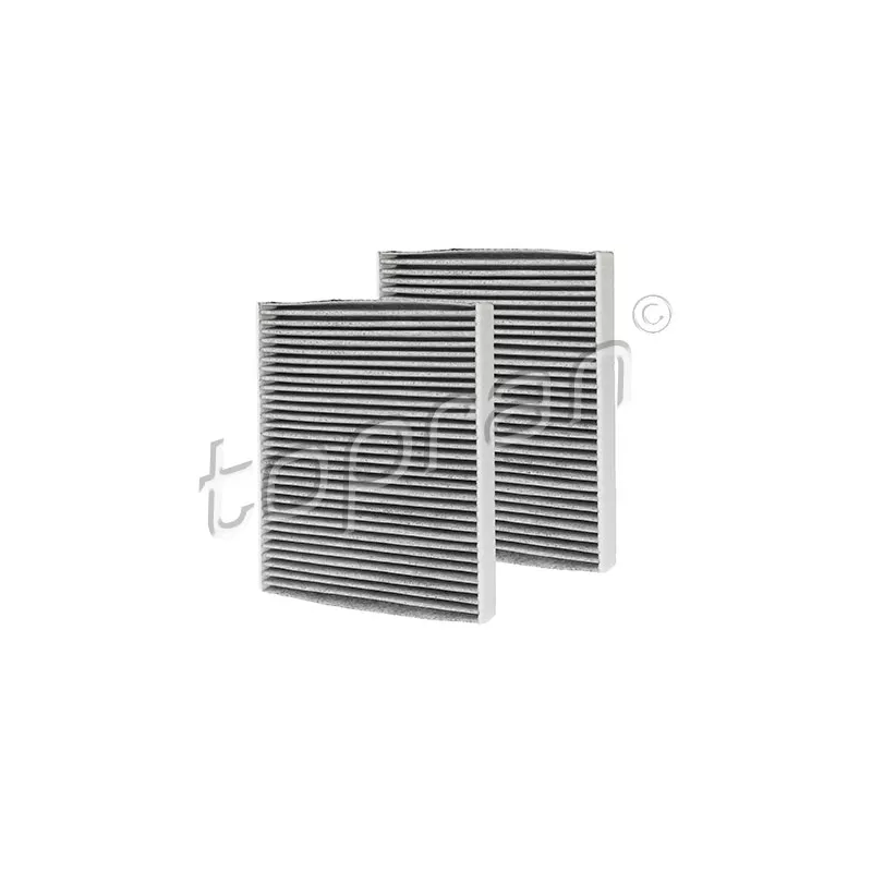 Filtre, air de l'habitacle TOPRAN 501 648