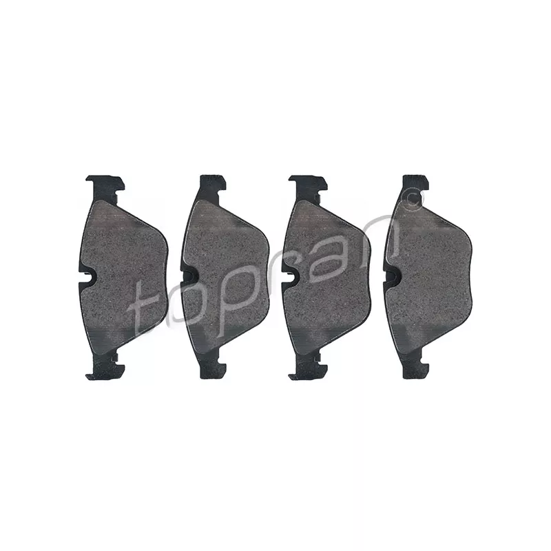 Jeu de 4 plaquettes de frein avant TOPRAN 501 714