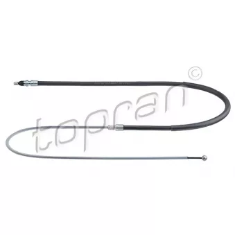 Tirette à câble, frein de stationnement TOPRAN 501 721