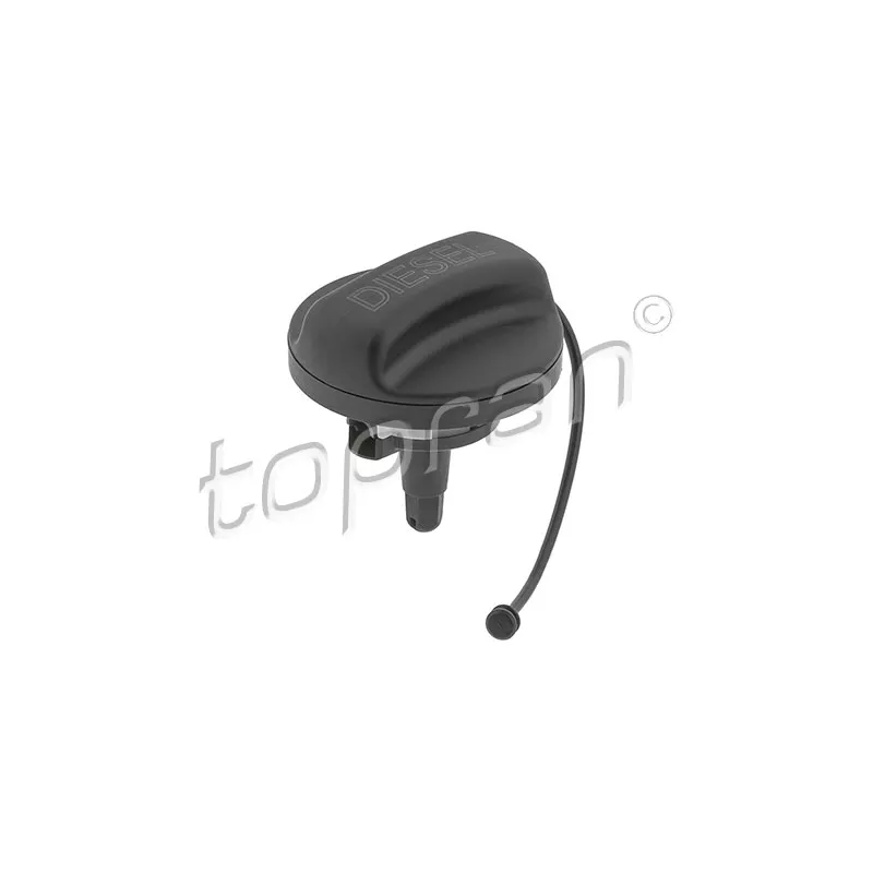 Bouchon, réservoir de carburant TOPRAN 502 216