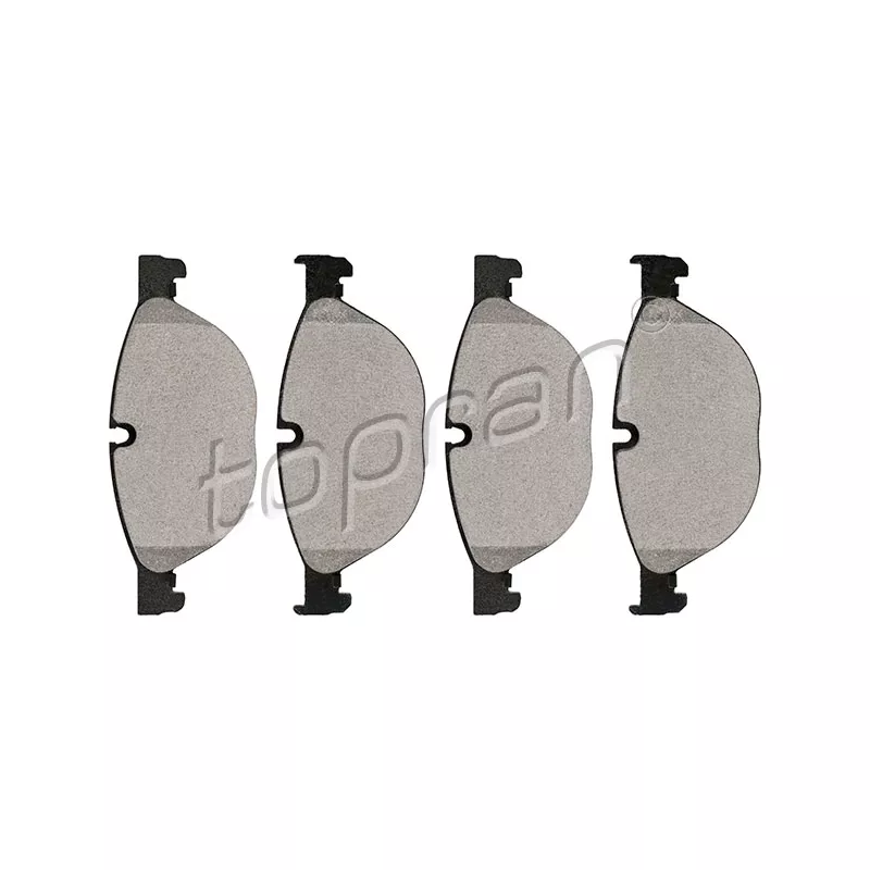 Jeu de 4 plaquettes de frein avant TOPRAN 502 237