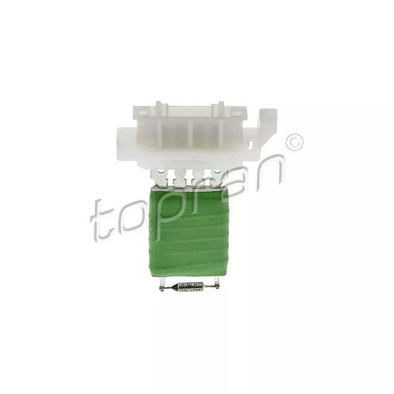 Résistance, pulseur d'air habitacle TOPRAN 502 579