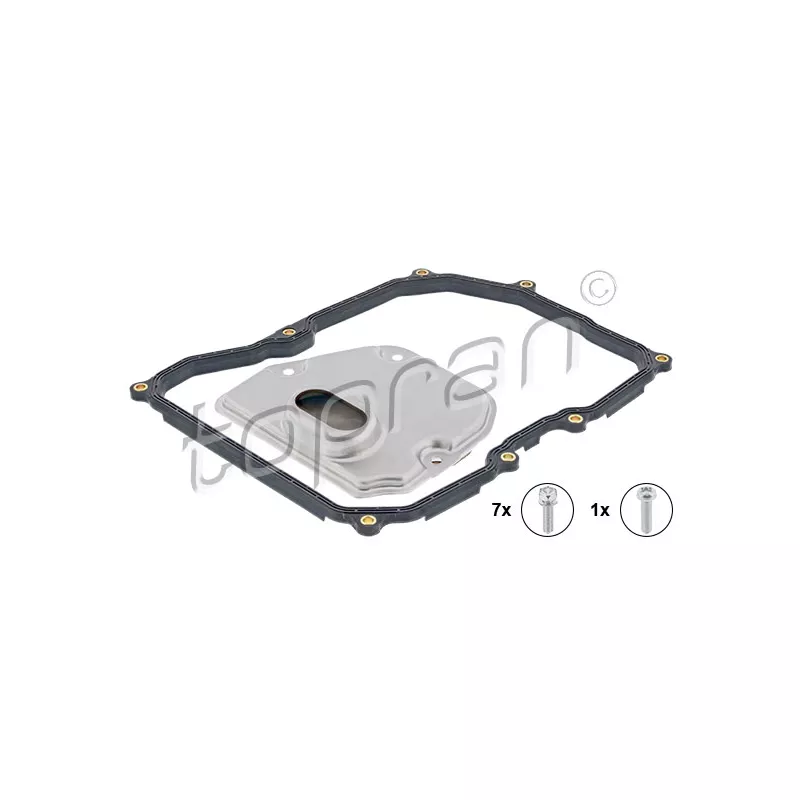 Kit de filtre hydraulique, boîte automatique TOPRAN 502 755