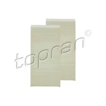Filtre, air de l'habitacle TOPRAN 502 794