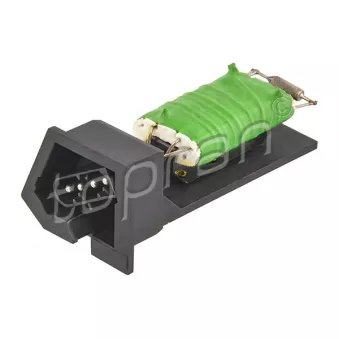 Résistance, pulseur d'air habitacle TOPRAN