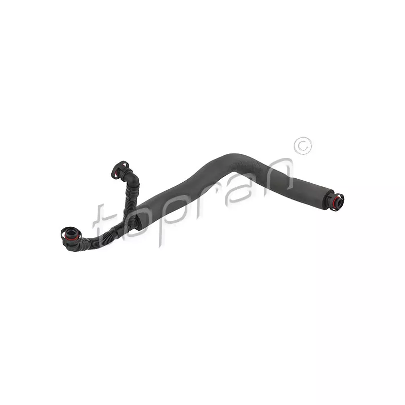 Flexible, aération de la housse de culasse TOPRAN 502 901