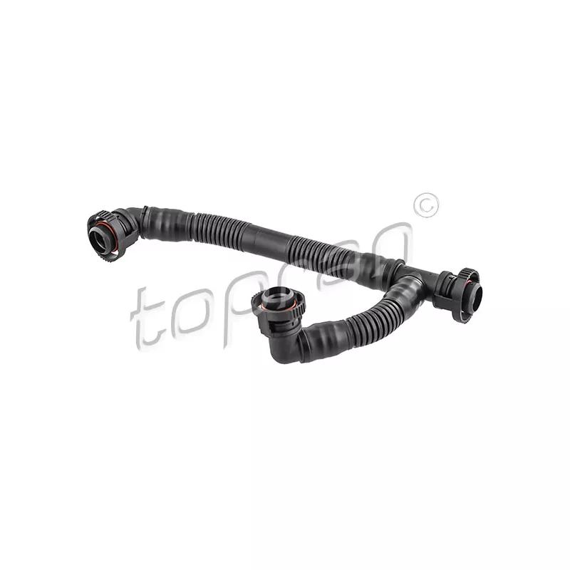 Flexible, aération de la housse de culasse TOPRAN 502 903