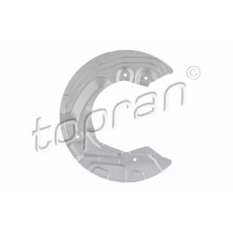 Déflecteur, disque de frein avant droit TOPRAN 503 001