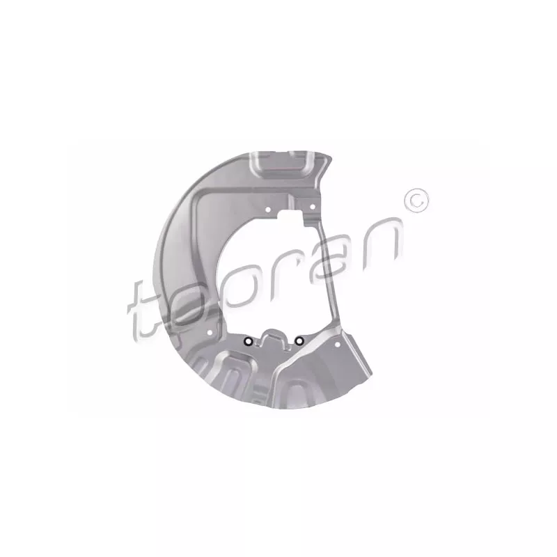 Déflecteur, disque de frein avant droit TOPRAN 503 009