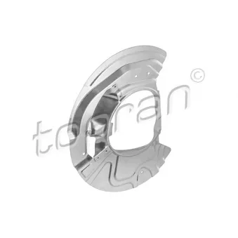Déflecteur, disque de frein avant gauche TOPRAN 503 810