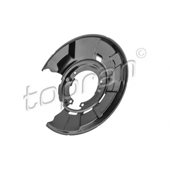 Déflecteur, disque de frein arrière gauche TOPRAN 503 814
