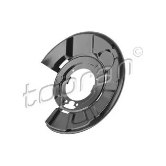 Déflecteur, disque de frein arrière gauche TOPRAN 503 816