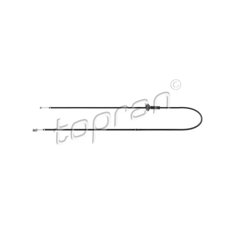 Tirette de capot moteur TOPRAN 503 909