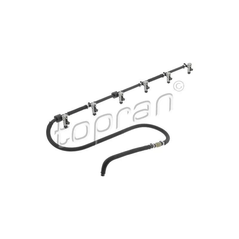 Tuyau, carburant de fuite TOPRAN 504 020