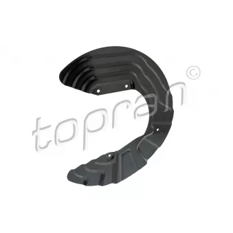 Déflecteur, disque de frein avant droit TOPRAN 504 189