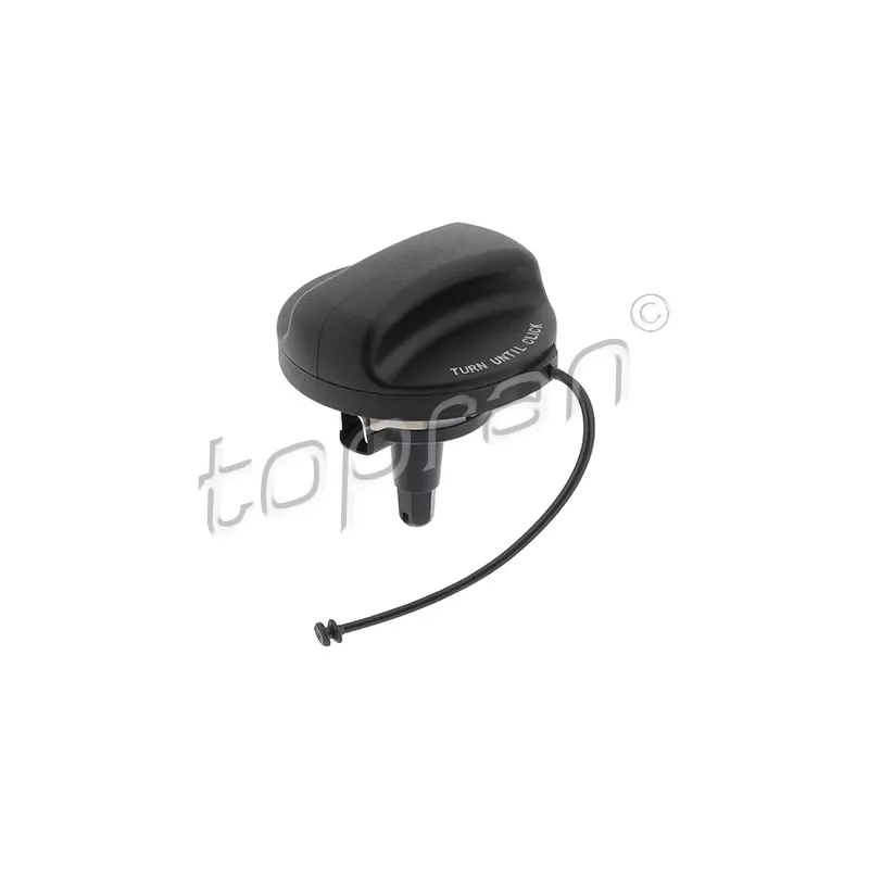 Bouchon, réservoir de carburant TOPRAN 504 347