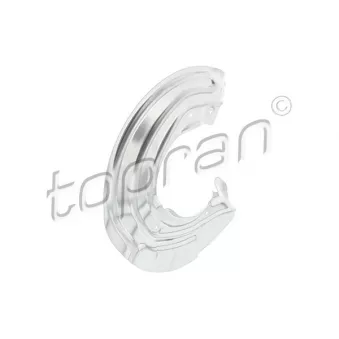 Déflecteur, disque de frein avant gauche TOPRAN 504 404