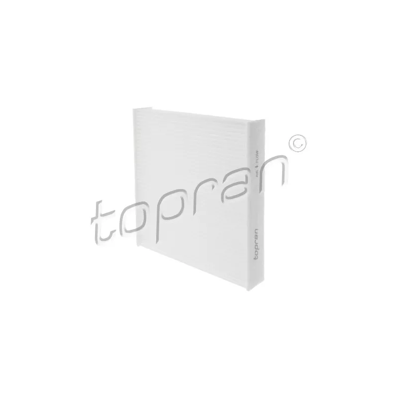 Filtre, air de l'habitacle TOPRAN 600 038