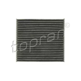 Filtre, air de l'habitacle TOPRAN 600 044