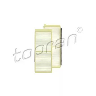 Filtre, air de l'habitacle TOPRAN 600 058