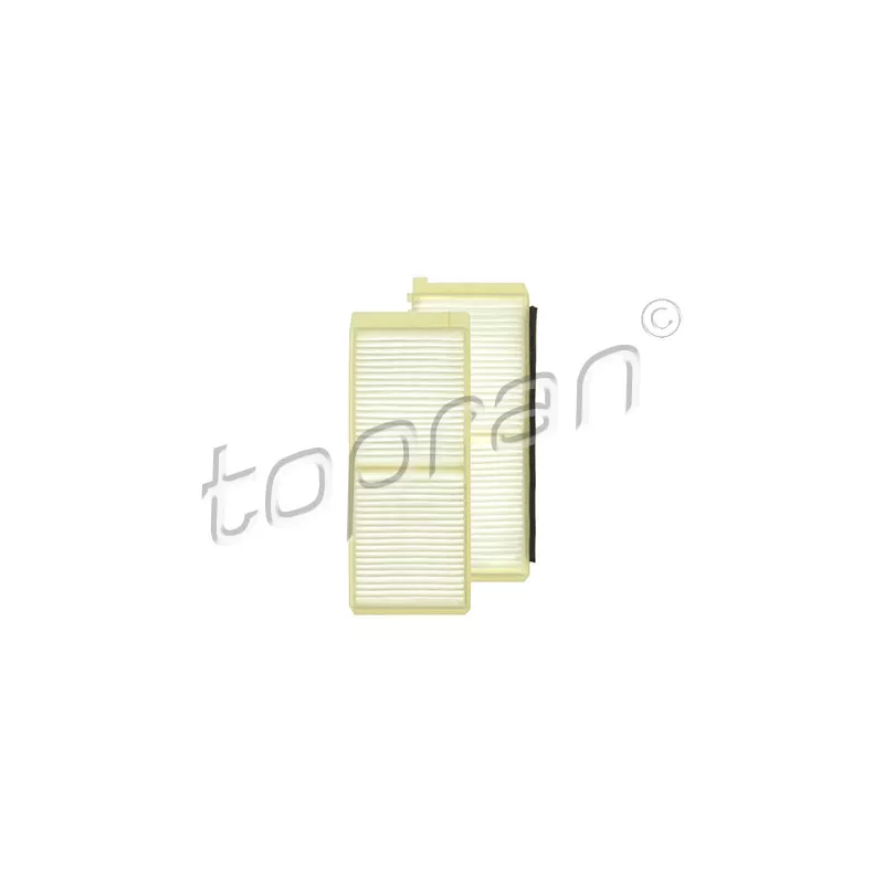 Filtre, air de l'habitacle TOPRAN 600 058