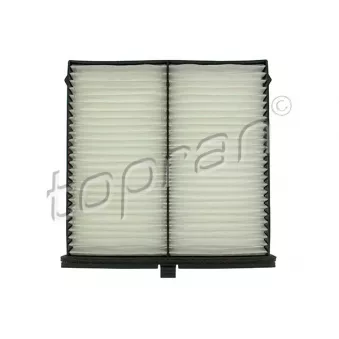 Filtre, air de l'habitacle TOPRAN 600 082