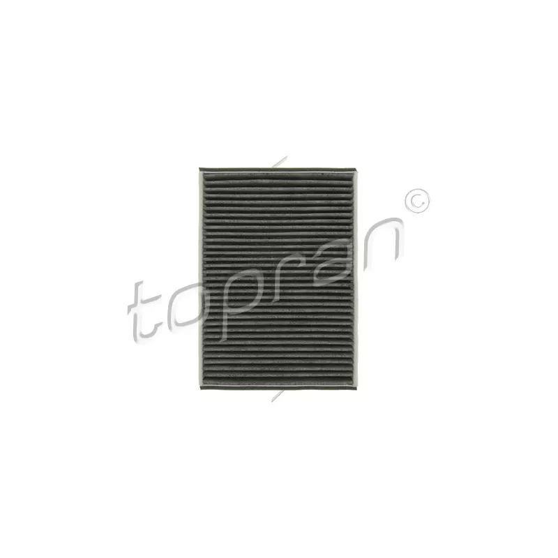 Filtre, air de l'habitacle TOPRAN 600 088