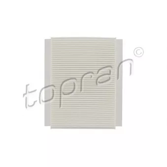Filtre, air de l'habitacle TOPRAN 600 089