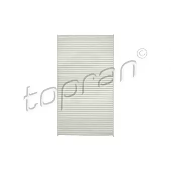 Filtre, air de l'habitacle TOPRAN 600 090